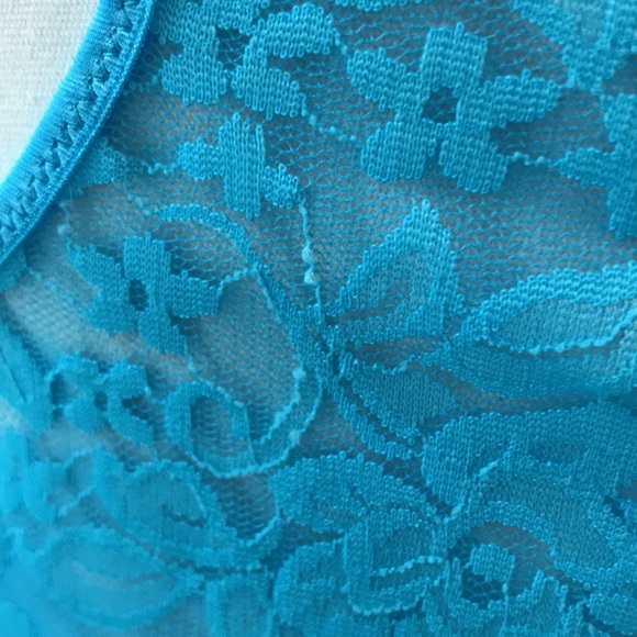 🍭SALE!!🍭 In Bloom® Lace Nighty Racerback Sheer Lingerie Size M - Picture 9 of 9